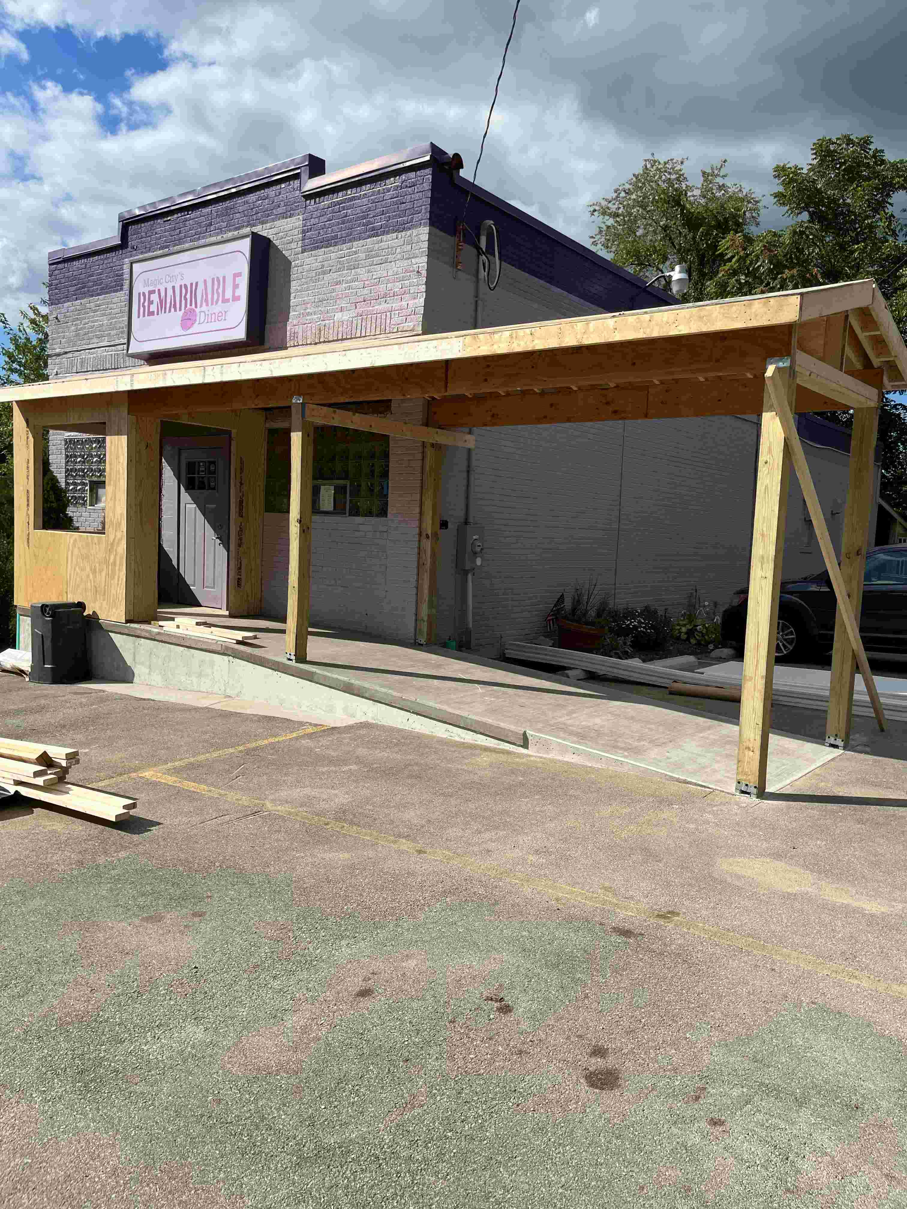 Front Door Construction