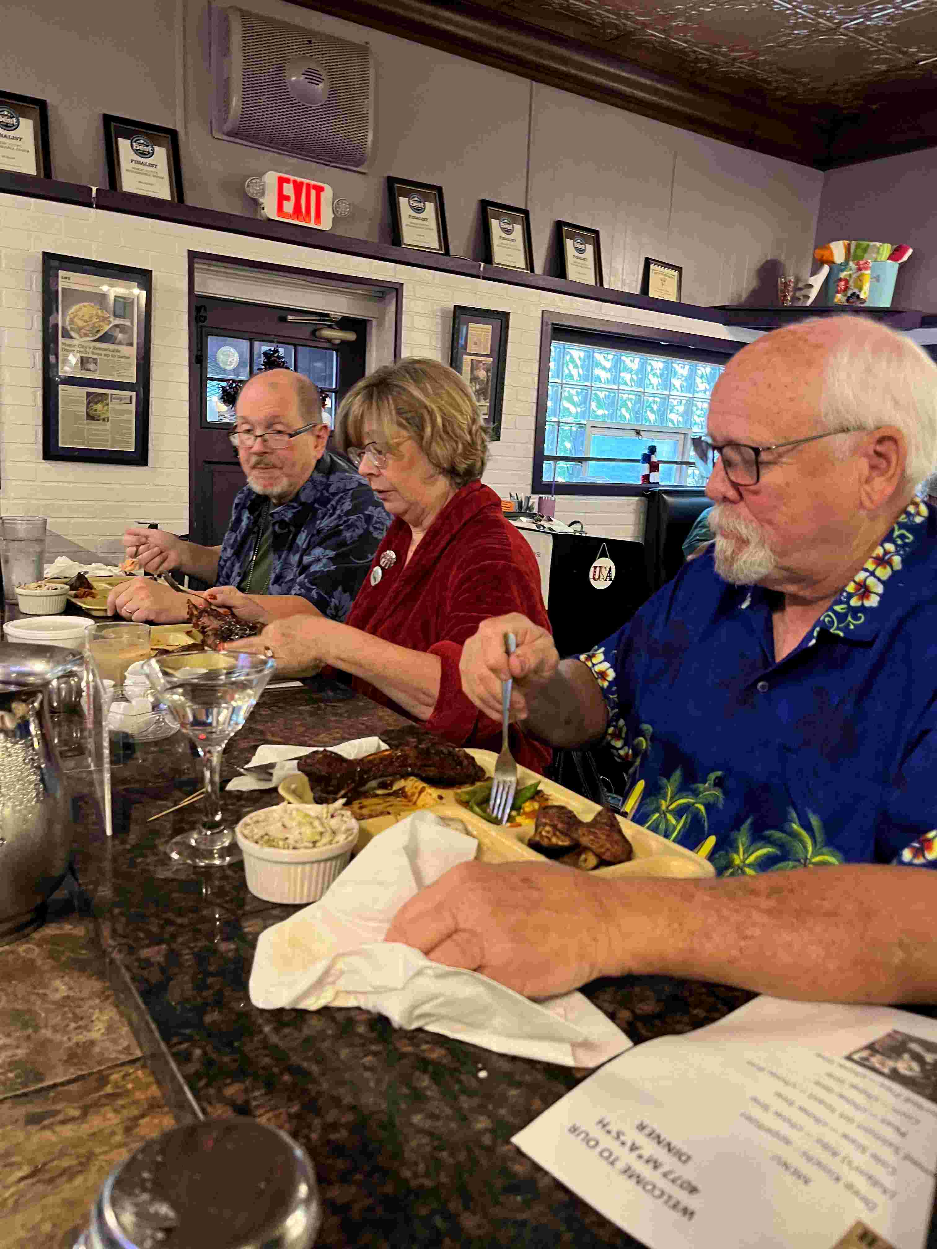 M.A.S.H. Dinner Photo