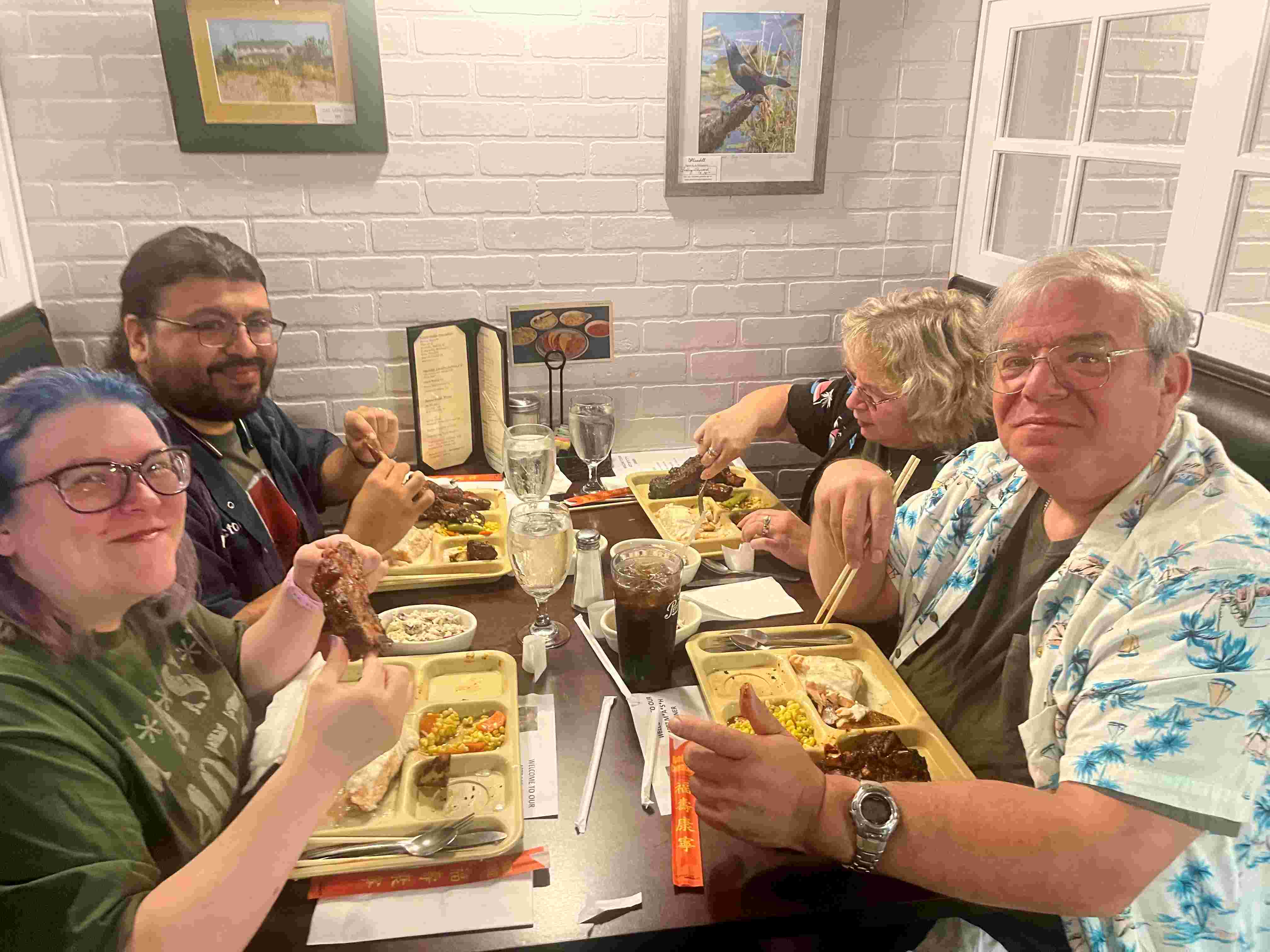 M.A.S.H. Dinner Photo